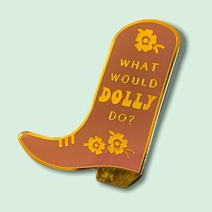 Dolly Parton Pin 🎀👢